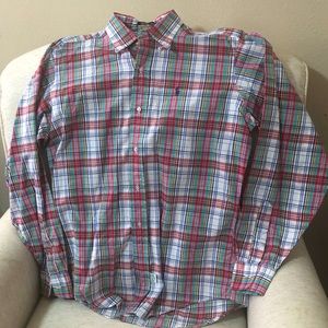 Ralph Lauren long sleeve plad shirt